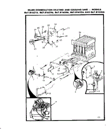 Heat Exchange parts for Kenmore Heating Cooling Combined Unit 867.816226 (867816226, 867 816226) from AppliancePartsPros.com