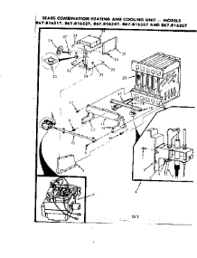 Heat Exchanger parts for Kenmore Heating Cooling Combined Unit 867.816257 (867816257, 867 816257) from AppliancePartsPros.com