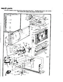 Functional Replacement Parts parts for Kenmore Heating Cooling Combined Unit 867.816310 (867816310, 867 816310) from AppliancePartsPros.com