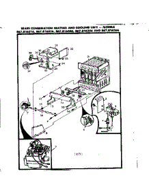 Heat Exchanger parts for Kenmore Heating Cooling Combined Unit 867.816356 (867816356, 867 816356) from AppliancePartsPros.com