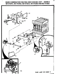 Heat Exchanger parts for Kenmore Heating Cooling Combined Unit 867.816364 (867816364, 867 816364) from AppliancePartsPros.com