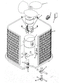 Functional Replacement Parts / 800050 parts for Sears Central Air Conditioner 867822230 from AppliancePartsPros.com