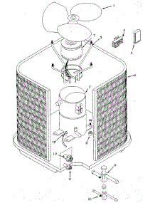 Functional Replacement Parts parts for Sears Central Air Conditioner 867830240 from AppliancePartsPros.com