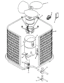Functional Replacement Parts parts for Sears Central Air Conditioner 867835540 from AppliancePartsPros.com