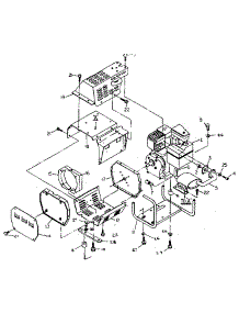 Sheet Metal parts for Generac Generator 8750-1 from AppliancePartsPros.com