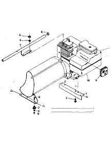 Mounting Base & Mounting Spring Holes parts for Niagara Generator 8793-0 from AppliancePartsPros.com