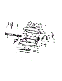 Base Assy parts for Eureka Upright Vacuum 8803BVZ from AppliancePartsPros.com