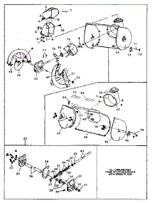 Gear Case Assembly parts for Craftsman Snow Blower 8872 from AppliancePartsPros.com