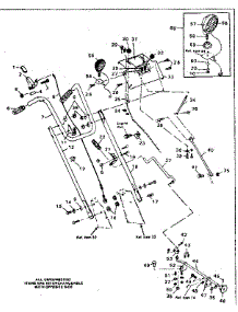 Handle Assembly parts for Craftsman Snow Blower 8874 from AppliancePartsPros.com