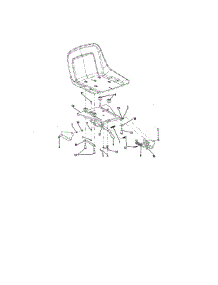 Seat Adjustment parts for Cub Cadet Rear-Engine Riding Mower 893999 from AppliancePartsPros.com