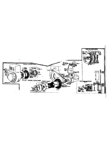 Gear Reduction, Mechanical Gov. And Starter parts for Briggs & Stratton Lawn & Garden Engine 8B (905000 - 905918) from AppliancePartsPros.com