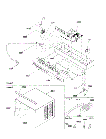 Control And Outer Case parts for Amana Room Air Conditioner 8M11TA-P1214618R from AppliancePartsPros.com