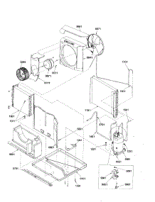Fan parts for Amana Room Air Conditioner 8M11TA-P1214618R from AppliancePartsPros.com