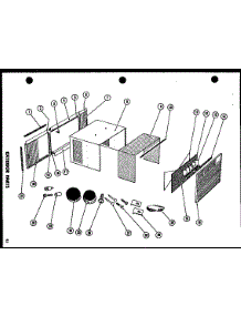 Exterior Parts (5-Spgm / P54360-10R) (5P-2Gm / P54360-11R) (6P-2Hm / P54360-19R) (6P-5G / P54358-8R) (6P-5G / P54358-5R) (6-Sph / P54358-9R) (8P-2Gm / P54360-14R) (8P-5G / P54358-7R) parts for Amana Room Air Conditioner 8P-2GM/P54360-14R from AppliancePartsPros.com