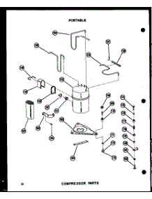Compressor Parts (5-Spjm / P54360-40R) (5-Spjm / P54360-49R) (5P-2Jm / P54360-41R) (5P-2Jm / P54360-50R) (6P-2Jm / P54360-42R) (6P-2Ajm / P54360-43R) (6P-2Ajm / P54360-54R) (6P-5J / P54358-18R) (8P-2Jm / P54360-44R) (8P-2Jm / P54360-51R) (8P-5J / P54358-17R) parts for Amana Room Air Conditioner 8P-2JM/P54360-44R from AppliancePartsPros.com
