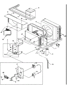 Control Panel & Miscellaneous Parts parts for Amana Room Air Conditioner 8P5Z-P1205901R from AppliancePartsPros.com