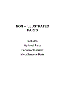 Optional Parts (Not Included) parts for Maytag Washer 8TMHW6630HW1 from AppliancePartsPros.com