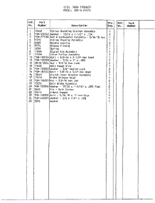 42" Snow Thrower Page 8 parts for Haban Gas Snowblower 9-24575 from AppliancePartsPros.com