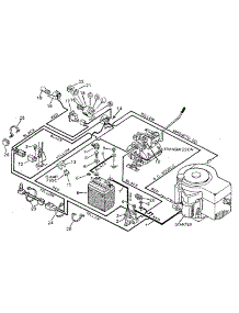 Wiring Diagram parts for Murray Rear-Engine Riding Mower 9-30502 from AppliancePartsPros.com