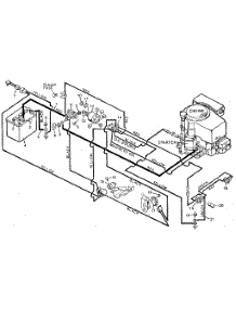 Wiring parts for Murray Front-Engine Lawn Tractor 9-38600 from AppliancePartsPros.com