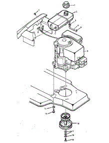 Engine Mount parts for Murray Front-Engine Lawn Tractor 9-38600 from AppliancePartsPros.com
