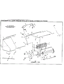 Replacement Parts parts for Craftsman Lawn Sweeper 9-82345 from AppliancePartsPros.com