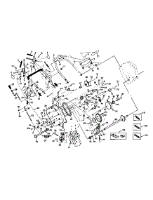 Handle And Drive Case Assembly parts for Craftsman Snow Blower 90001 from AppliancePartsPros.com