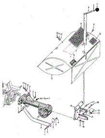 (Fig. 4) Depth Regulator & Tine Hood Assemblies parts for Troy-Bilt Rear-Tine Tiller 900039 from AppliancePartsPros.com