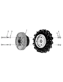 (Fig. 16) Wheel Weights parts for Troy-Bilt Rear-Tine Tiller 900039 from AppliancePartsPros.com