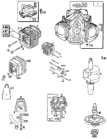 V-Twin Engine parts for Generac Generator 9009-0 from AppliancePartsPros.com