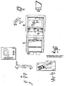 V-Twin Engine parts for Generac Generator 9009-1 from AppliancePartsPros.com