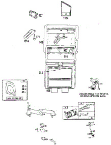 Engine Parts parts for Generac Generator 9009-3 from AppliancePartsPros.com