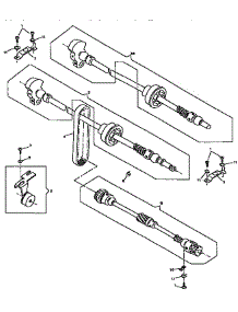 Arm Shaft Drive System parts for Singer Mechanical Sewing Machine 9030 from AppliancePartsPros.com