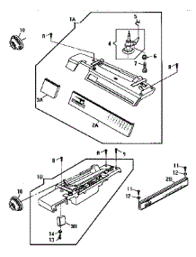 Arm Top Cover parts for Singer Mechanical Sewing Machine 9032 from AppliancePartsPros.com