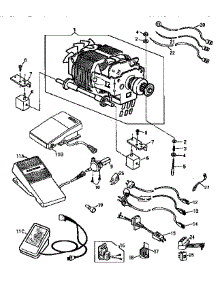 Electrical Equipment parts for Singer Mechanical Sewing Machine 9032 from AppliancePartsPros.com