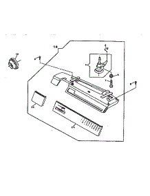 Arm Top Cover parts for Singer Mechanical Sewing Machine 9034 from AppliancePartsPros.com