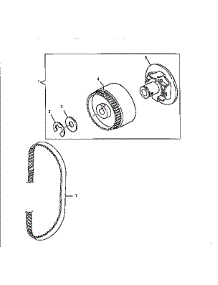 Hand Wheel parts for Singer Mechanical Sewing Machine 9034 from AppliancePartsPros.com