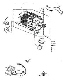 Electrical Equipment parts for Singer Mechanical Sewing Machine 9044 from AppliancePartsPros.com