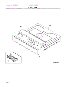 Control Pane parts for Ikea Electric Wall Oven 90462039A from AppliancePartsPros.com