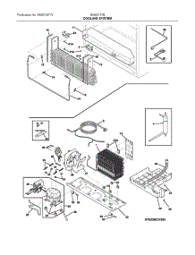 Cooling System parts for Ikea Bottom-Mount Refrigerator 90462157B from AppliancePartsPros.com