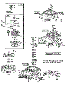 Starter And Engine Sump Assembly parts for Briggs & Stratton Lawn & Garden Engine 90700 TO 90799 (0134 - 0134) from AppliancePartsPros.com