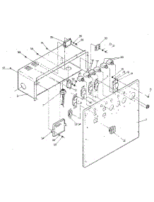 Control Panel & Cover Assembly parts for Generac Generator 9099-0 from AppliancePartsPros.com