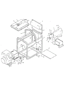 Cradle parts for Generac Generator 9099-0 from AppliancePartsPros.com