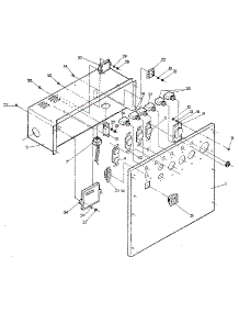 Control Panel & Cover Assembly parts for Generac Generator 9100-0 from AppliancePartsPros.com
