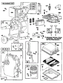 Replacement Parts parts for Briggs & Stratton Lawn & Garden Engine 91202-0126-01 from AppliancePartsPros.com