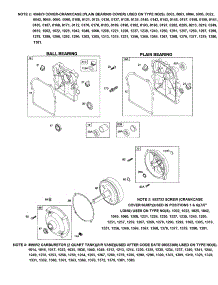 Crankcase Cover parts for Briggs & Stratton Lawn & Garden Engine 91212-1002-E1 from AppliancePartsPros.com
