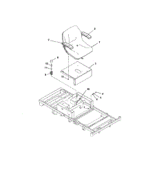 Seat / Seat Support parts for Ariens Rear-Engine Riding Mower 91513900 (101-5999) from AppliancePartsPros.com