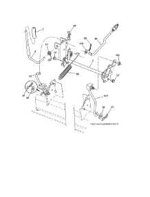 Lift Assembly parts for Craftsman Front-Engine Lawn Tractor 917203800 from AppliancePartsPros.com