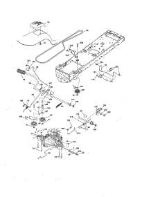 Ground Drive parts for Craftsman Front-Engine Lawn Tractor 917203810 from AppliancePartsPros.com