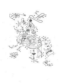 Mower Deck parts for Craftsman Riding Mower & Tractor 917203811 from AppliancePartsPros.com
